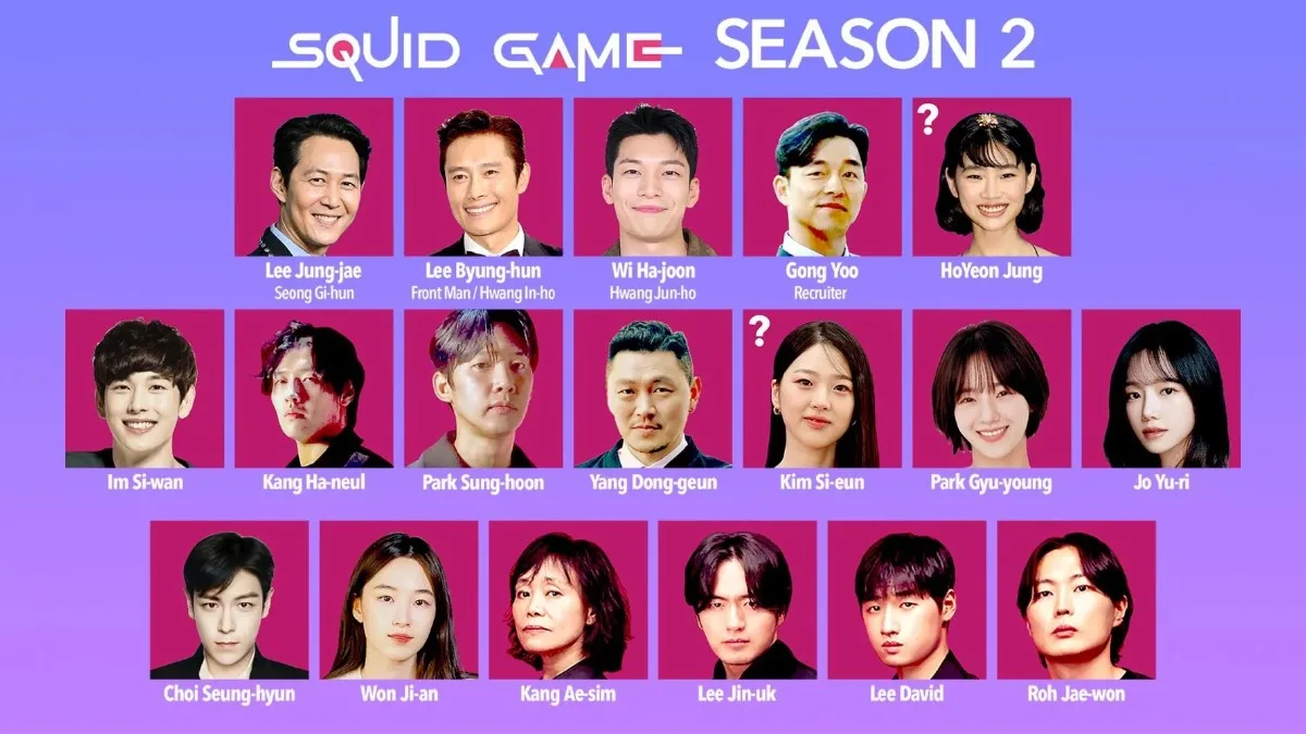 แนะนำ นักแสดง Squid Game 2 สควิดเกม เล่นลุ้นตาย 2 แต่ละคน ไม่ธรรมดา